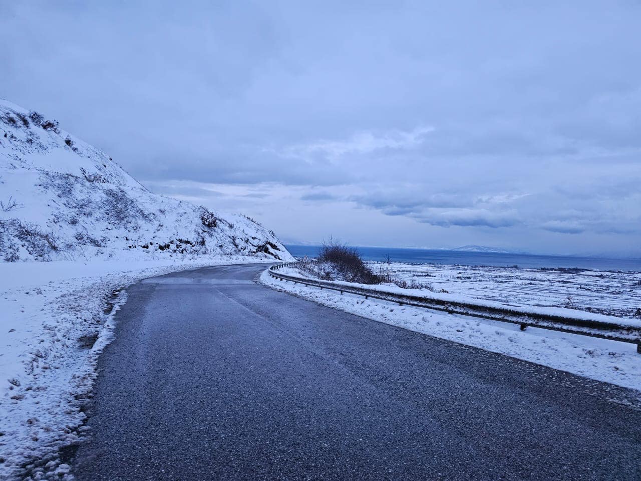 The weather improves, all national roads passable