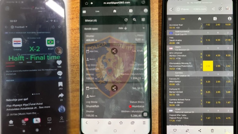 Korçë/32-vjeçarit iu gjet në celularin e tij, një faqe që shërbente për vendosjen e basteve sportive