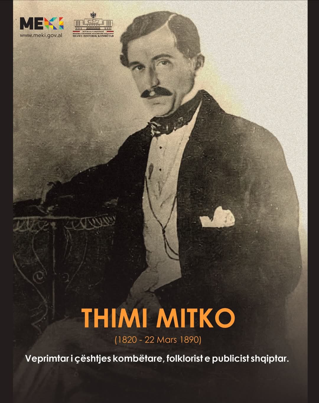 Sot, përkujtojmë 135-vjetorin e vdekjes së Thimi Mitkos.