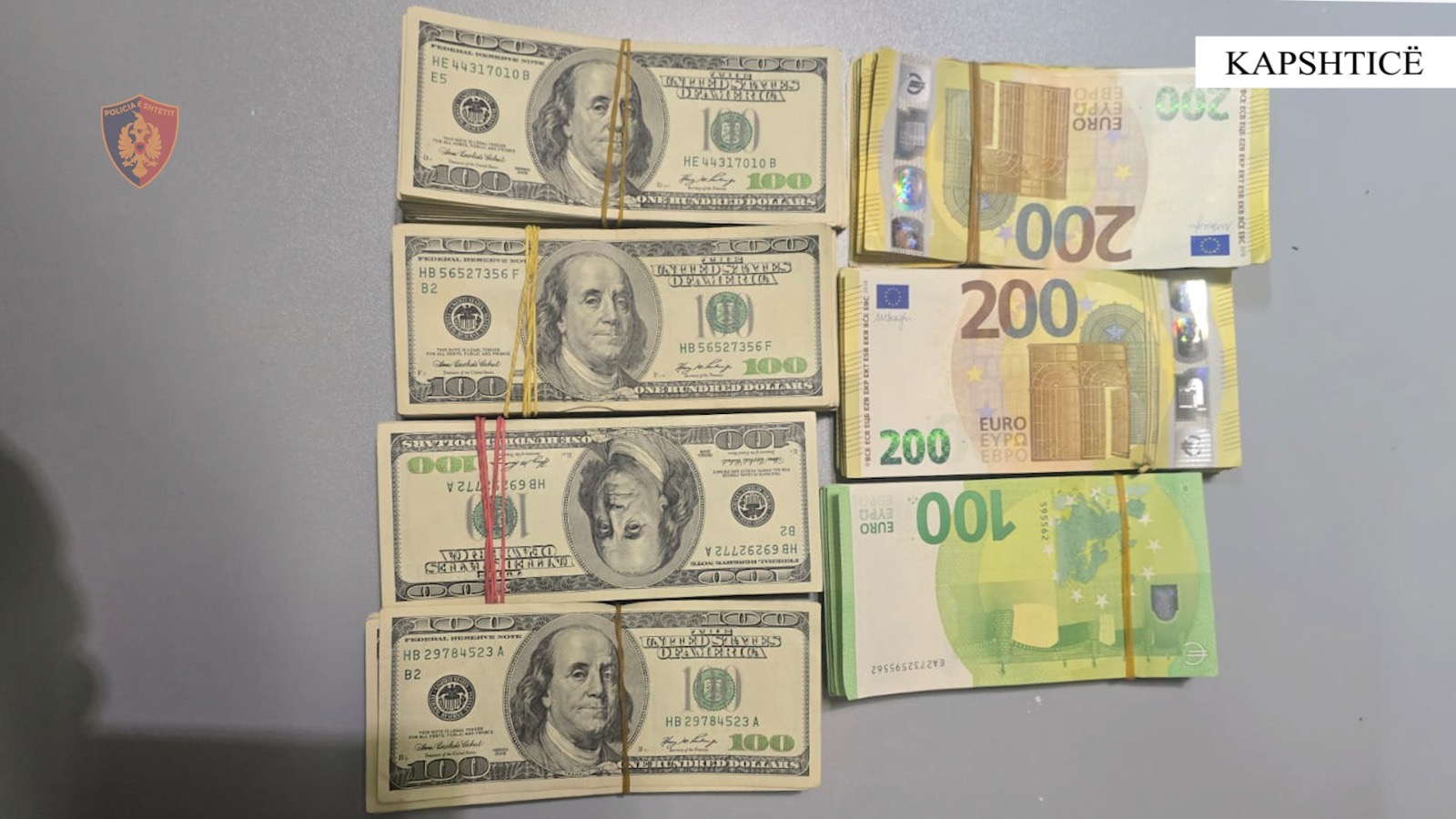 Korçë/Goditet një tjetër rast i mosdeklarimit të parave në kufi, sekuestrime në dollarë dhe euro