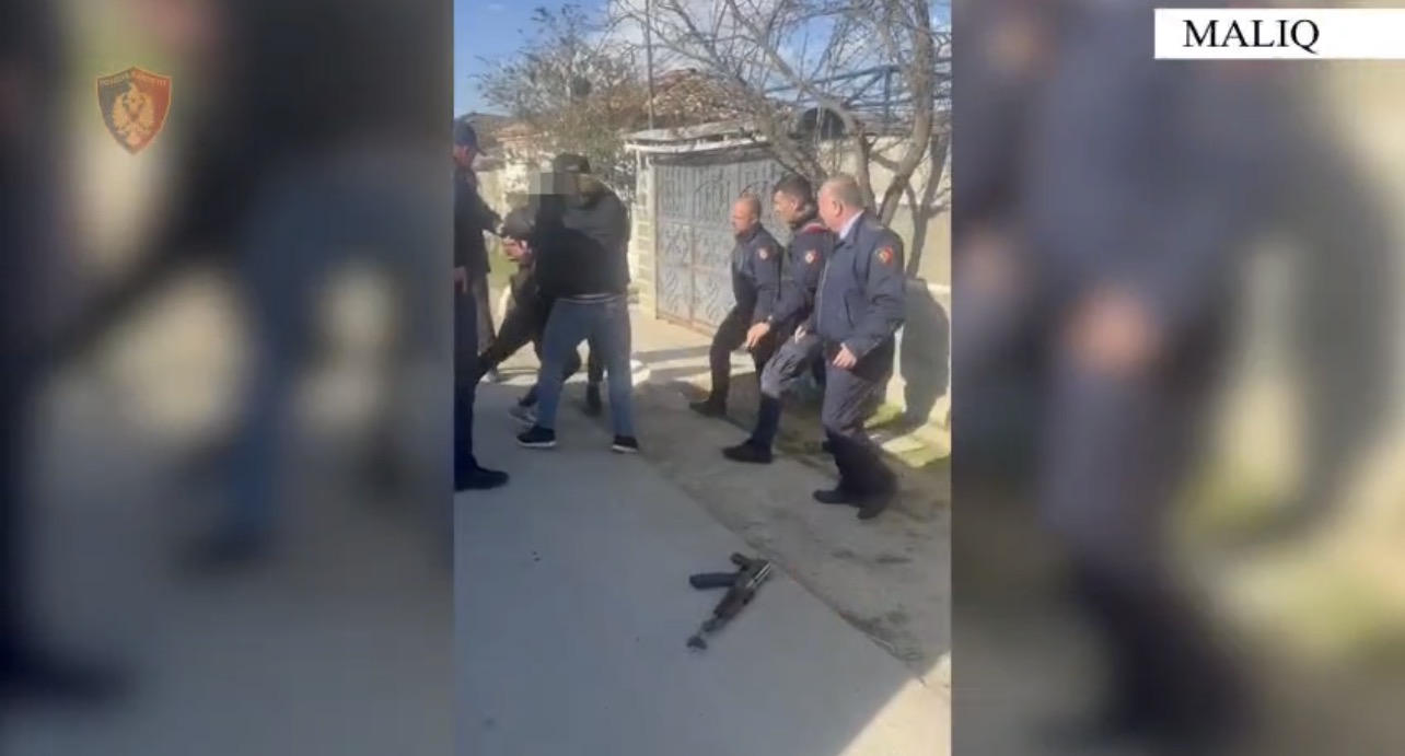 Qëllonte me armë zjarri, duke terrorizuar banorët! Policia arreston 40-vjeçarin në Maliq