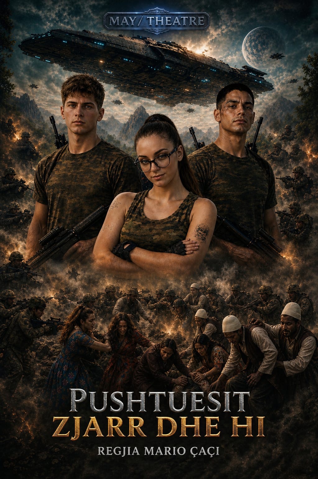 “Pushtuesit – Zjarr dhe Hi”, premiera më 12 maj në Korçë