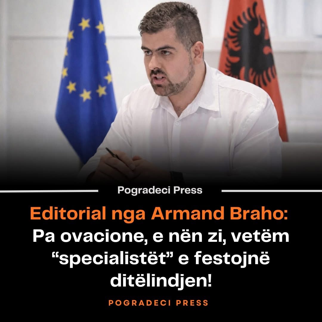 Armand Braho/ Pa ovacione, e nën zi, vetëm “specialistët” e festojnë ditëlindjen!