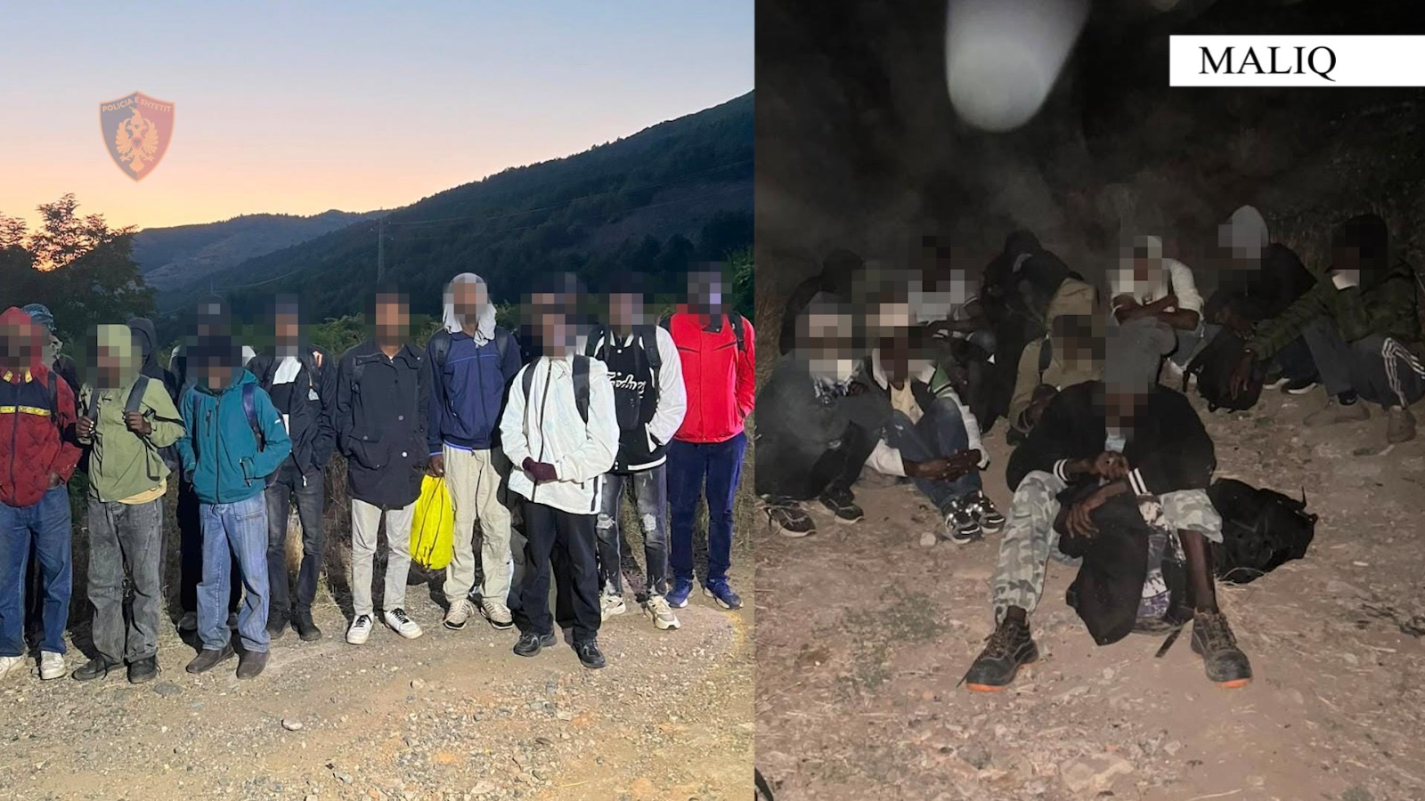 Operacioni “Route” në Maliq, arrestohen 2 persona që transportonin 28 emigrantë drejt veriut Operacioni “Route” në Maliq, arrestohen 2 persona që transportonin 28 emigrantë drejt veriut